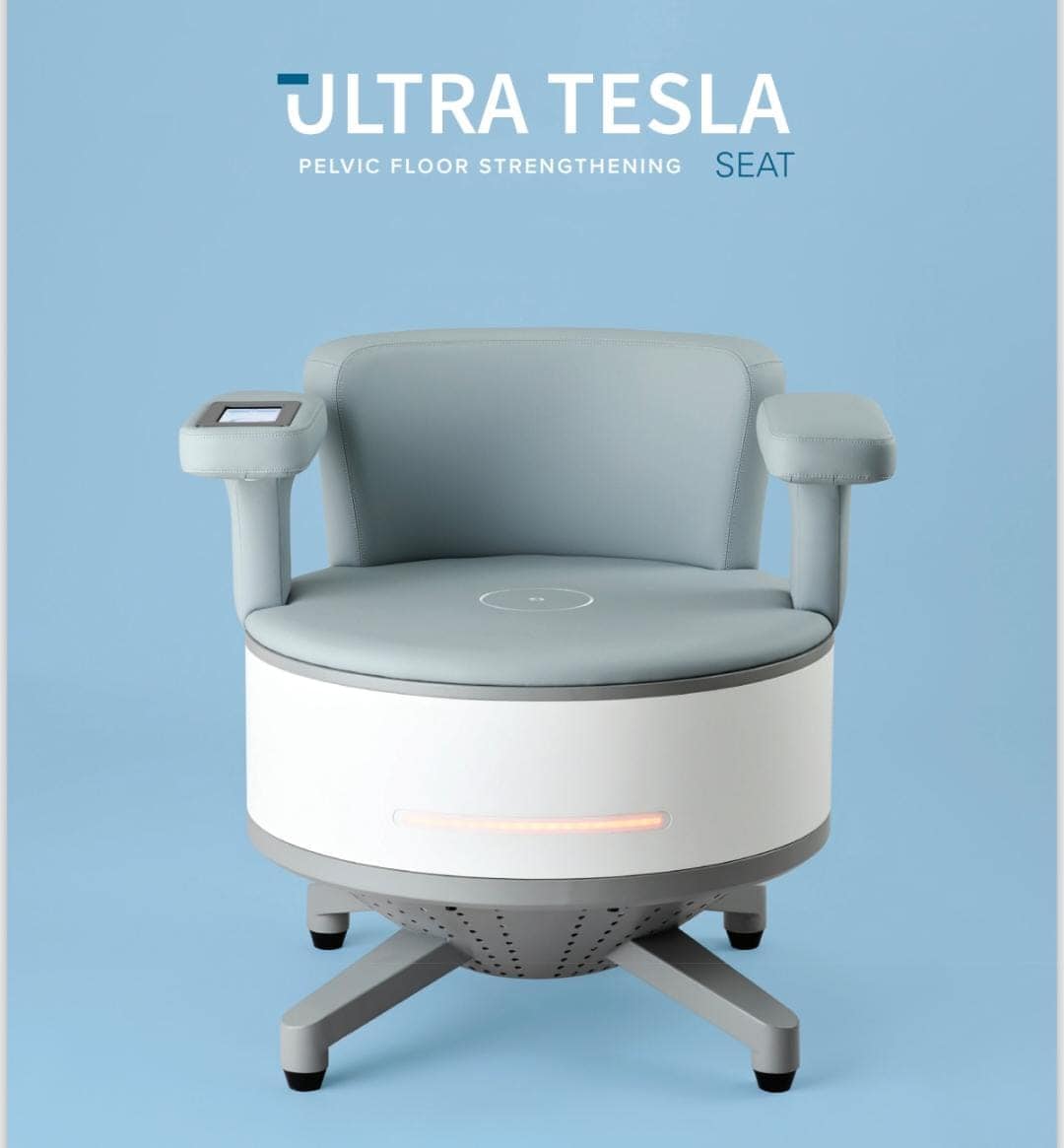 Tesla Seat Ultra Tesla pelvic floor strengthening seat.
